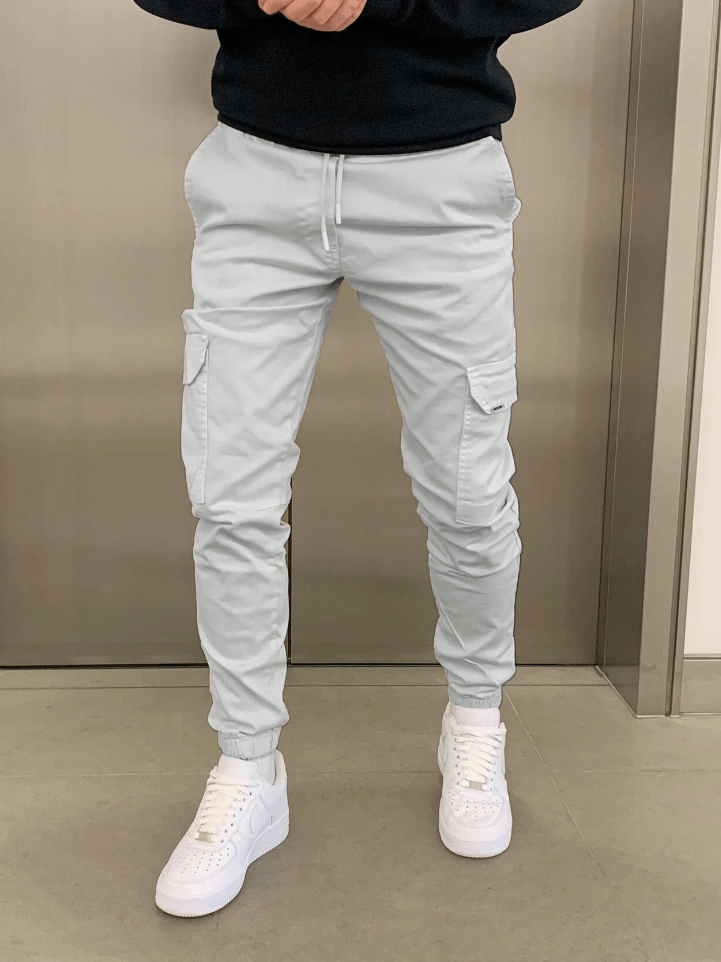 Jayden - Cargo Jogging Fit met Verstelbare Taille