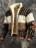 MATHIS - RETRO LEREN JAS VOOR HEREN