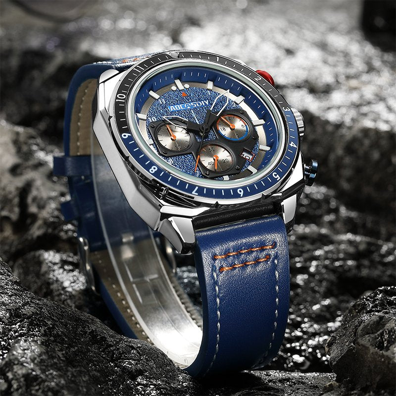 Luxe Sportchronograaf Quartz – Olsen & Olsen