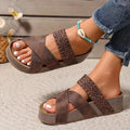 Fleur – Leren Sandalen met Ondersteunende Pasvorm