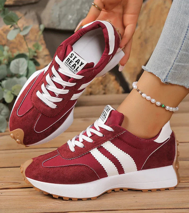 Stijlvolle Sneakers met Ultiem Draagcomfort (rood)