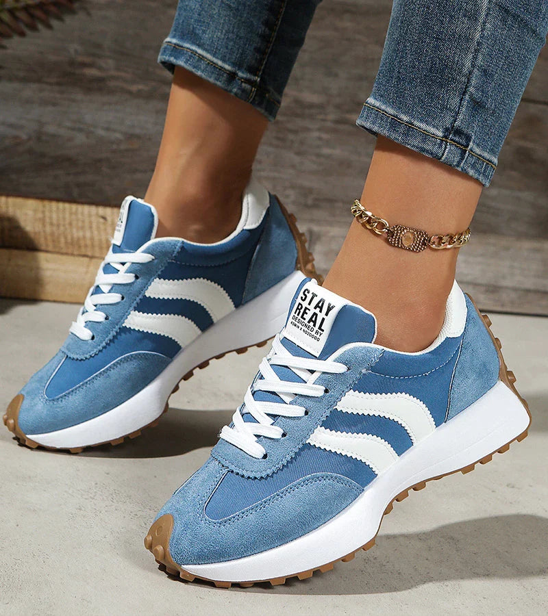 Stijlvolle Sneakers met Ultiem Draagcomfort (blauw)