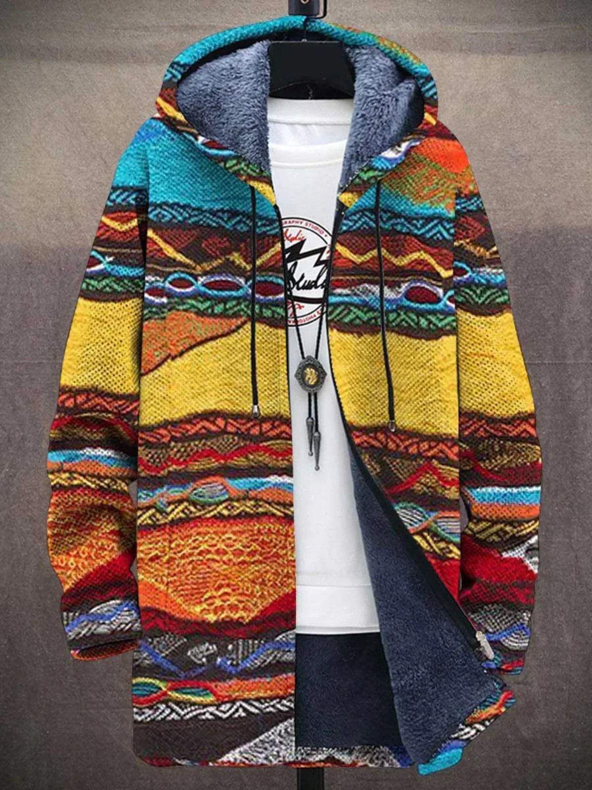 Elouera | Luxe cardigan geïnspireerd op kunst