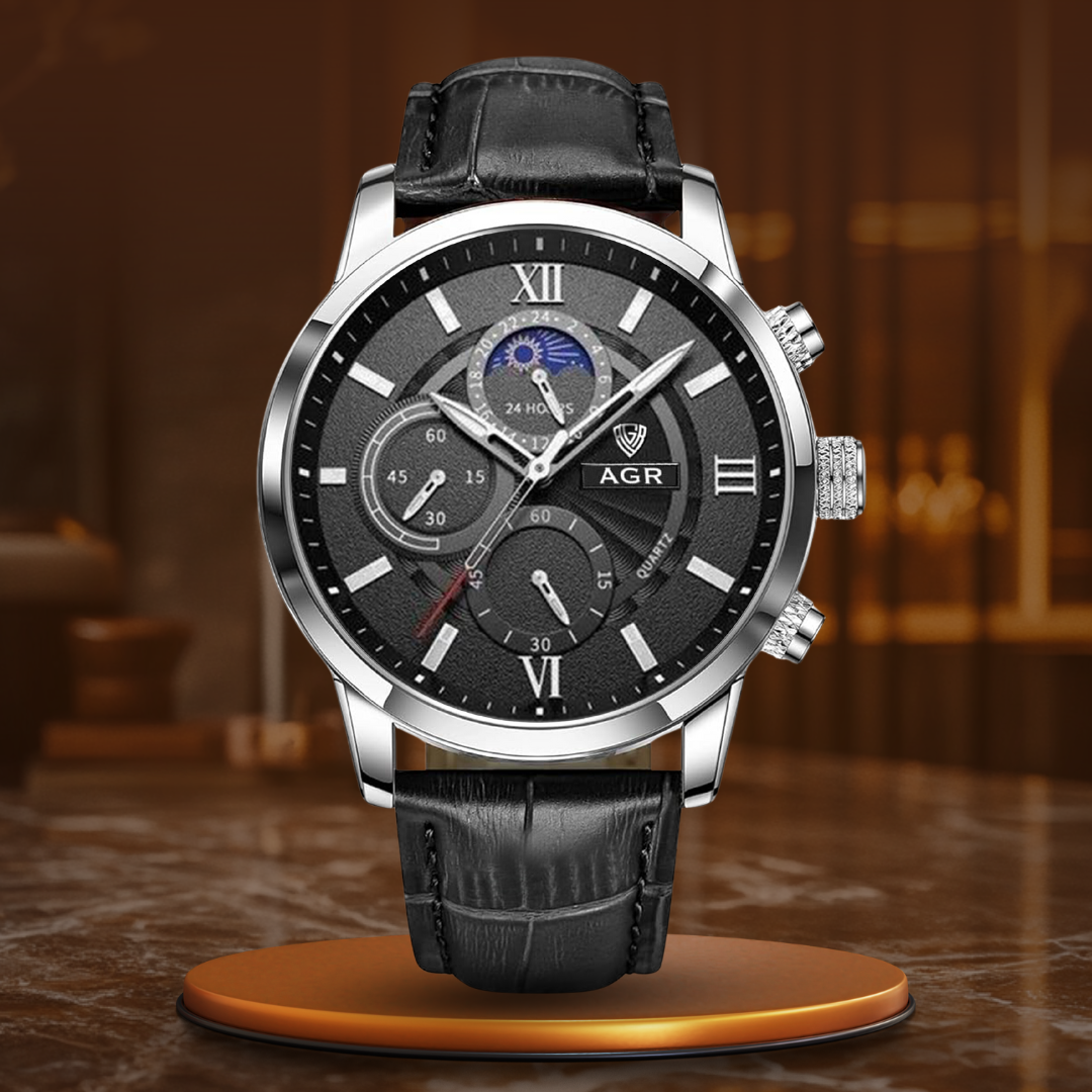 Luxe Quartz Chronograaf Horloge - Olsen & Olsen