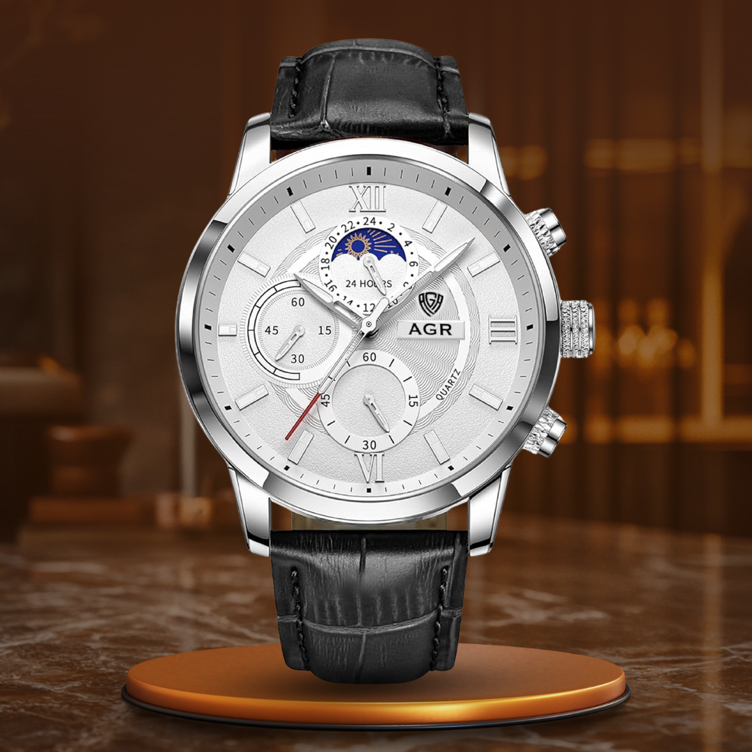 Luxe Quartz Chronograaf Horloge - Olsen & Olsen