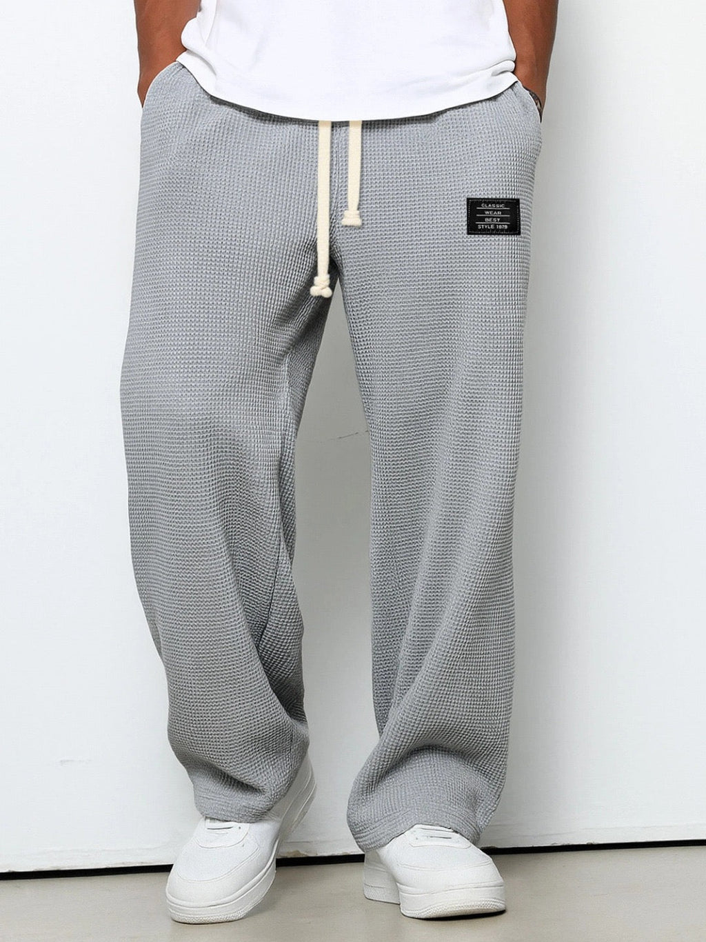 Brian | Comfort Fit Broek - Zacht, Ademend & Stijlvol (Grijs)