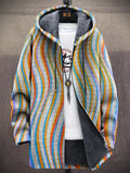 Indira | Luxe cardigan geïnspireerd op kunst