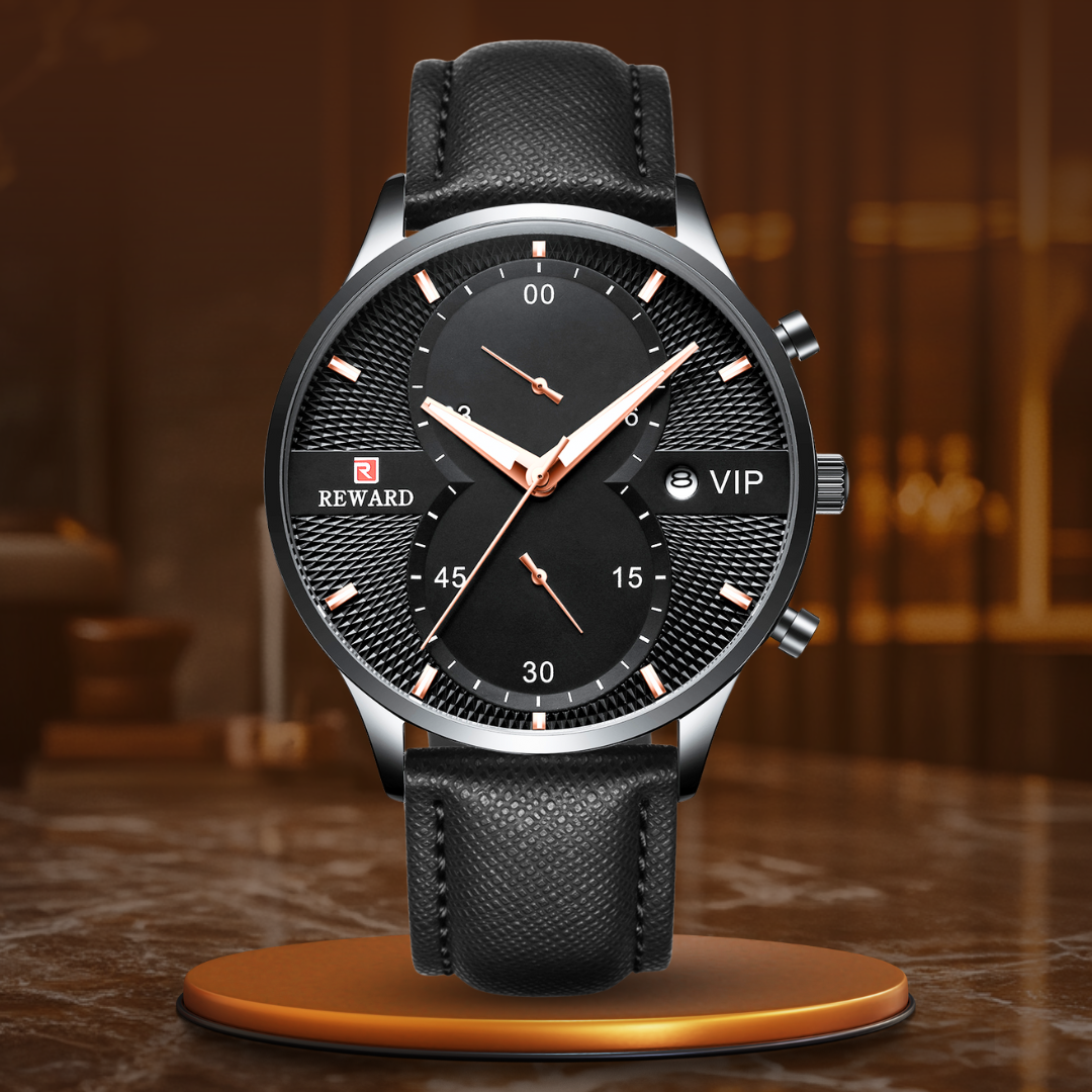 Luxe Quartz Chronograafhorloge - Olsen & Olsen