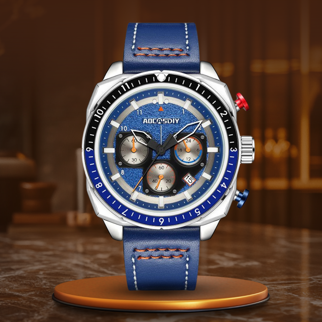 Luxe Sportchronograaf Quartz – Olsen & Olsen