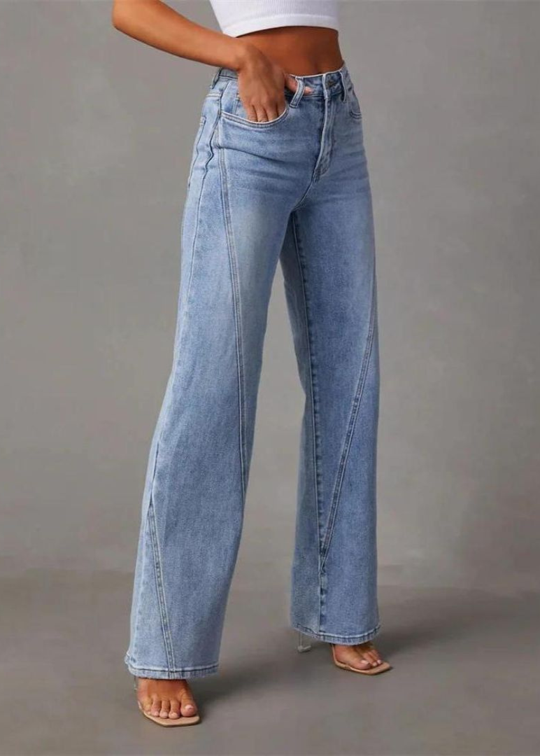 Rebecca - Trendy Wide-Leg Pants