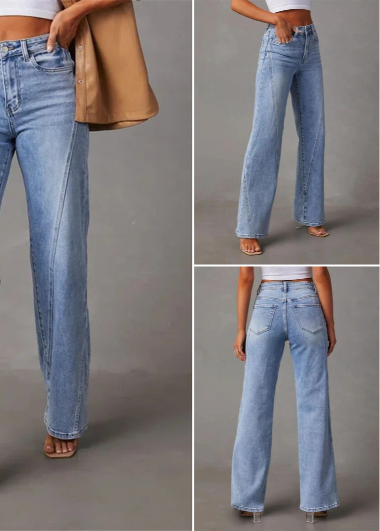 Rebecca - Trendy Wide-Leg Pants