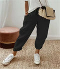 Sofie – Ademende Linnen Pantalon, Casual en Stijlvol (Zwart)