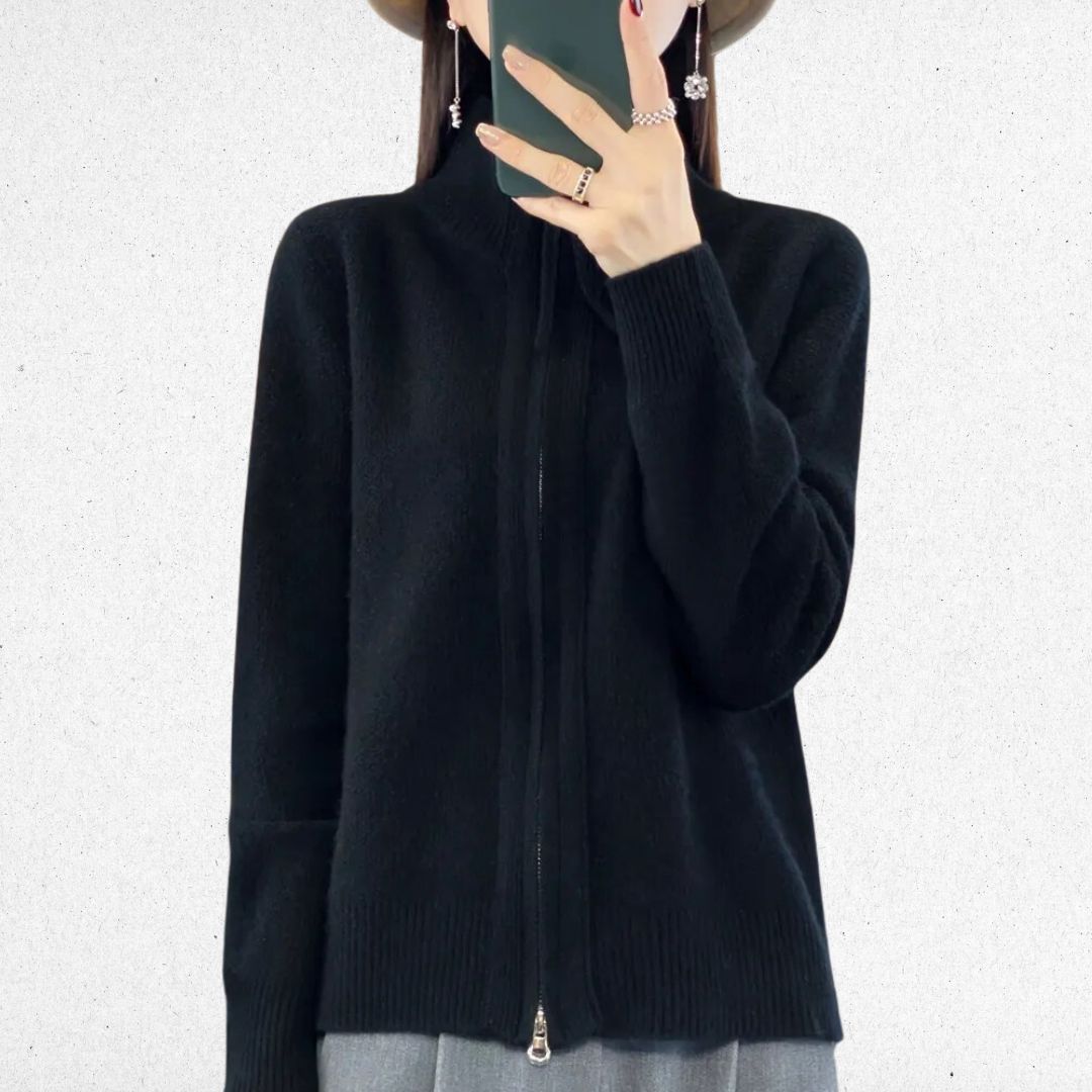 Cozy Zip-Up Cardigan