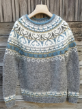 Elina – Warme trui met zachte winterdetails