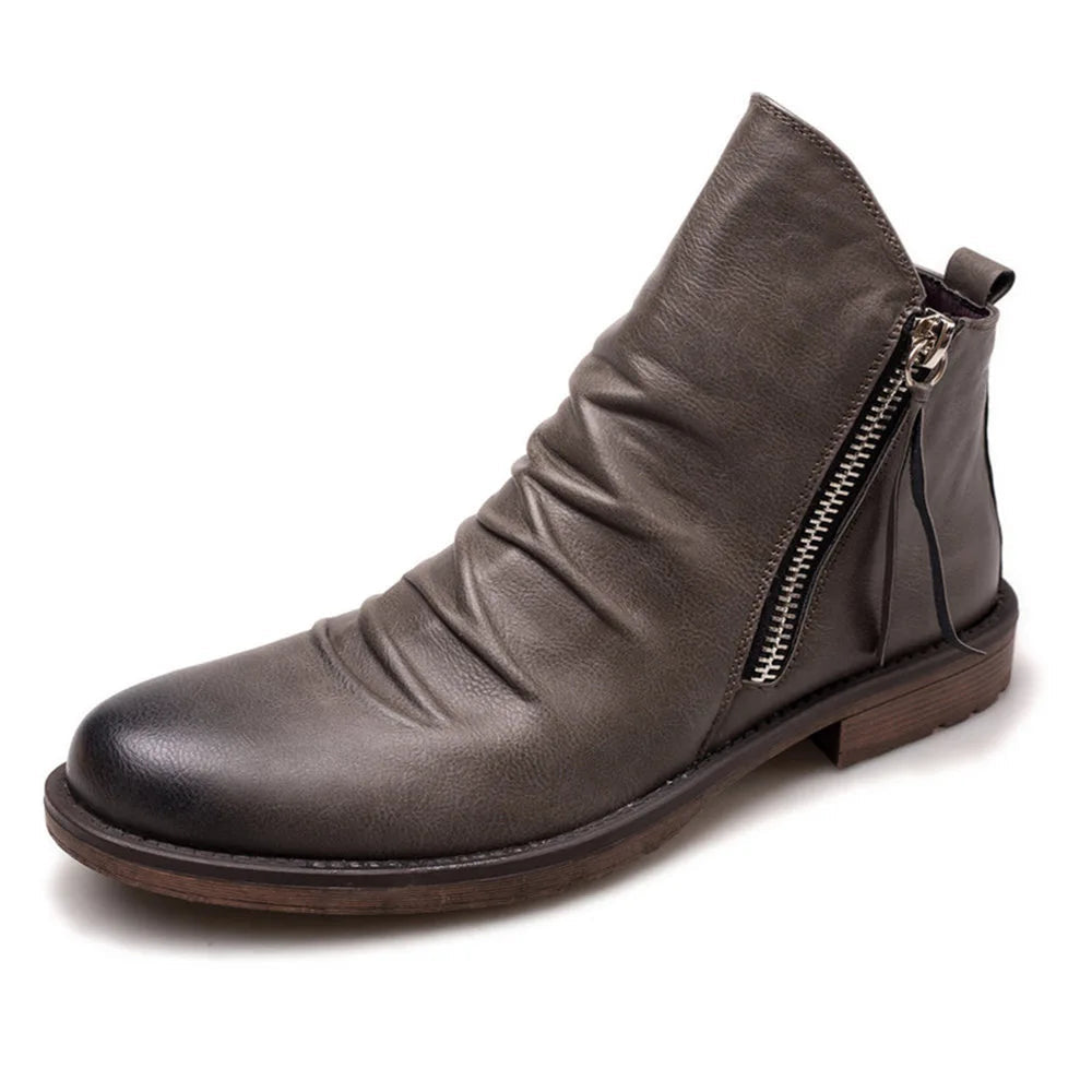 Owens | Leder Chelsea-Stiefel