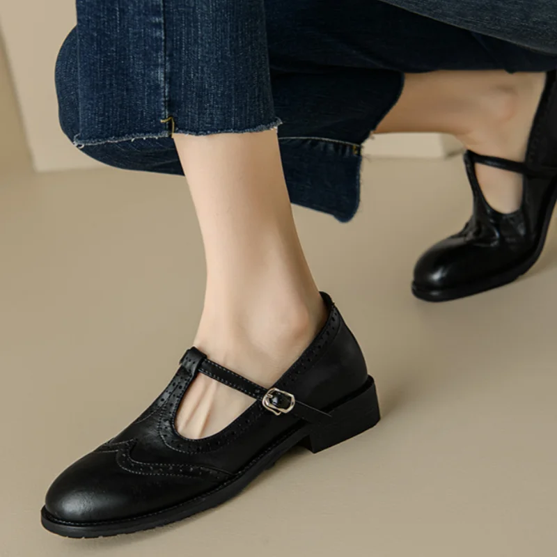 Miranda - Elegante Damesschoenen met T-Bandje