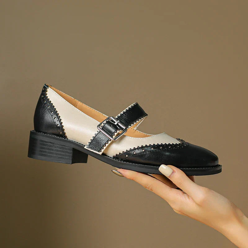 Mia - Leren Mary Janes