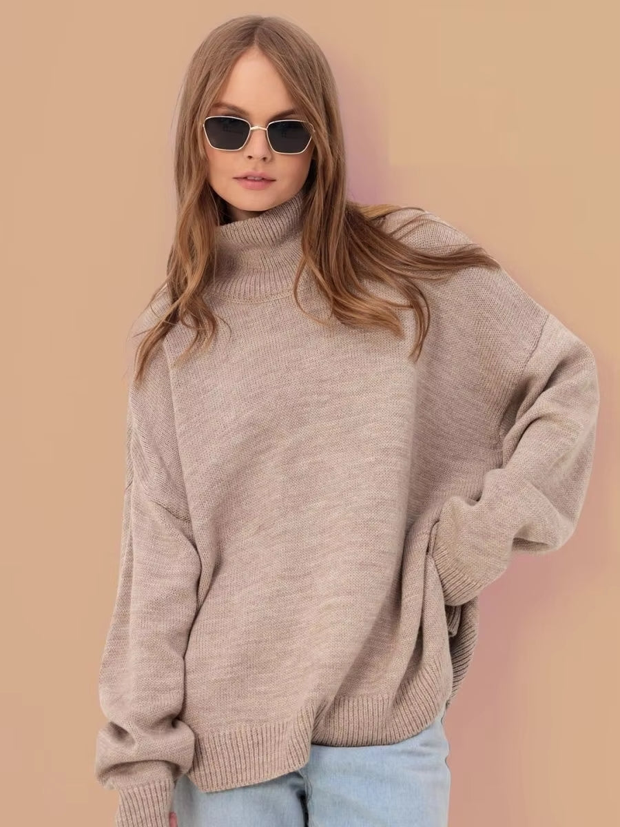 Oversized Trui met Split