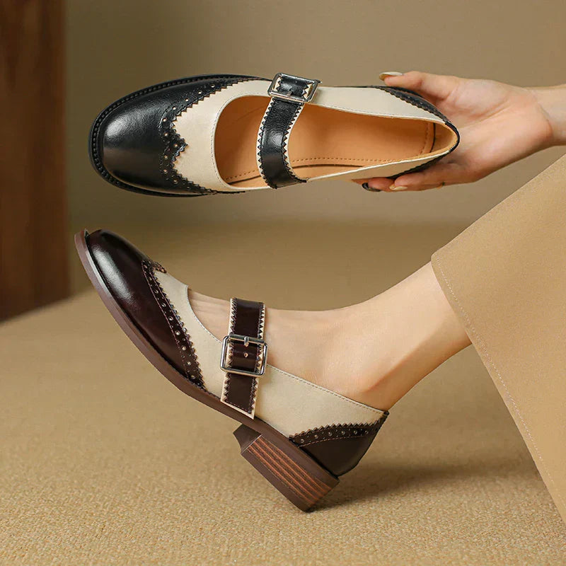 Mia - Leren Mary Janes