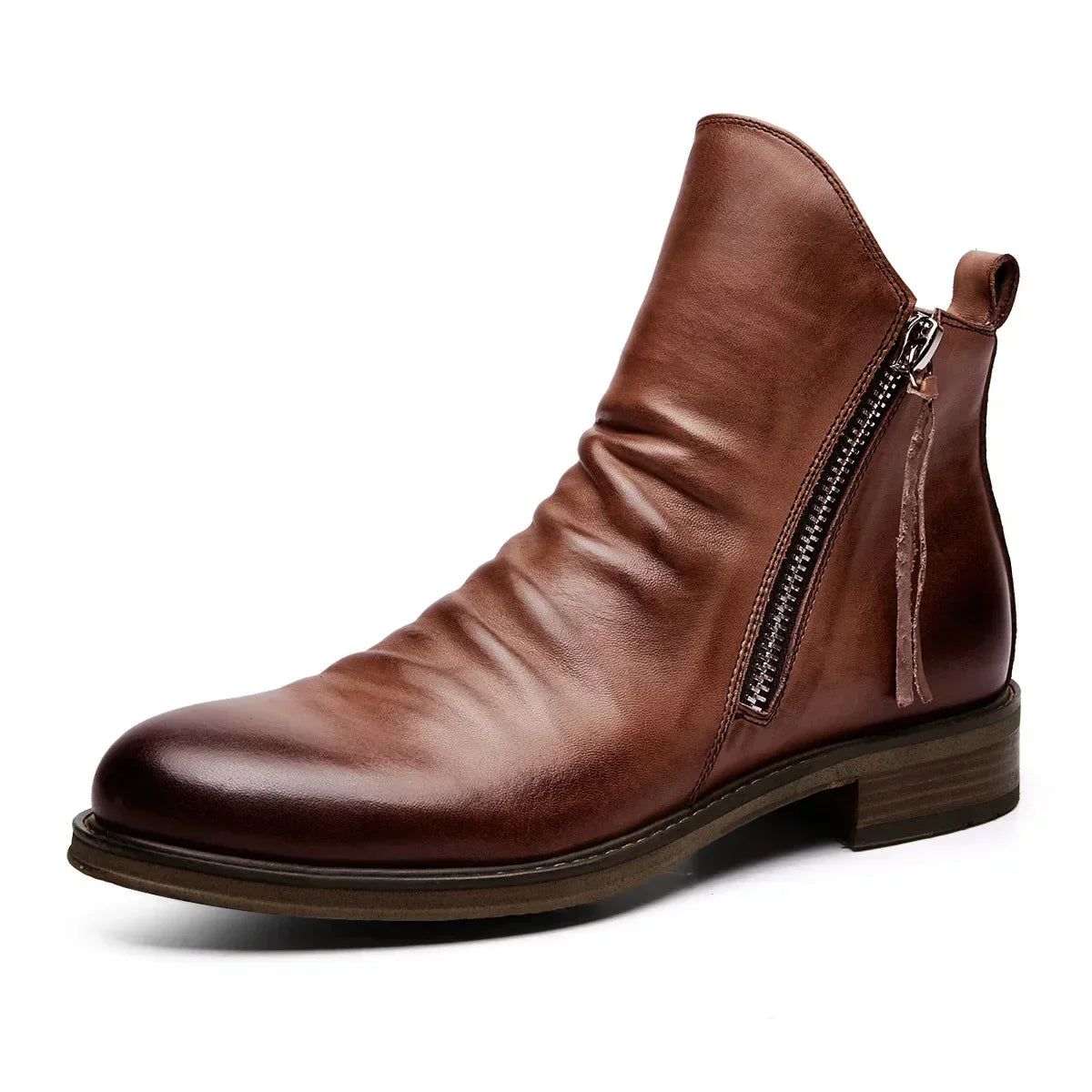Owens | Leder Chelsea-Stiefel