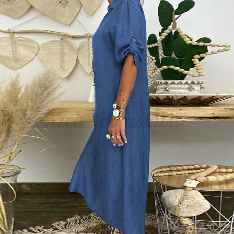Joanne - Denim Jurk