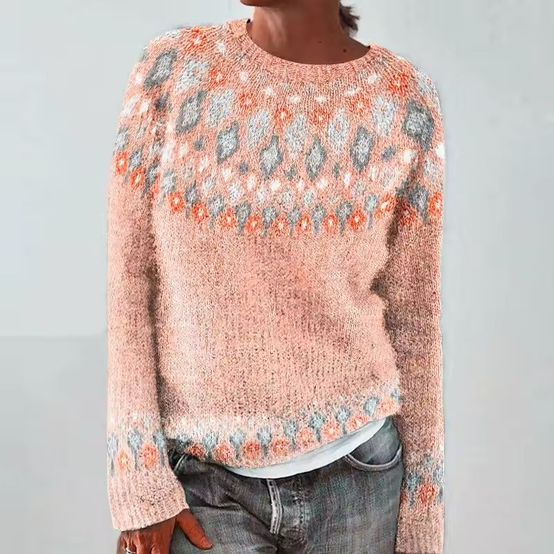 Liv – Wintertrui met tijdloos Scandinavisch patroon