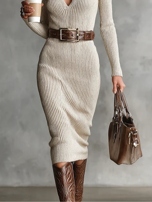 Clara | Elegante Midi Maxijurk