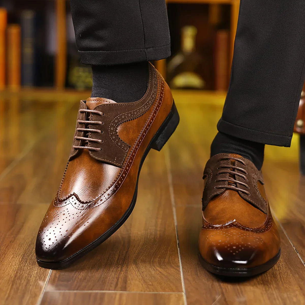 Alexander Prescott Leder Schnürschuhe