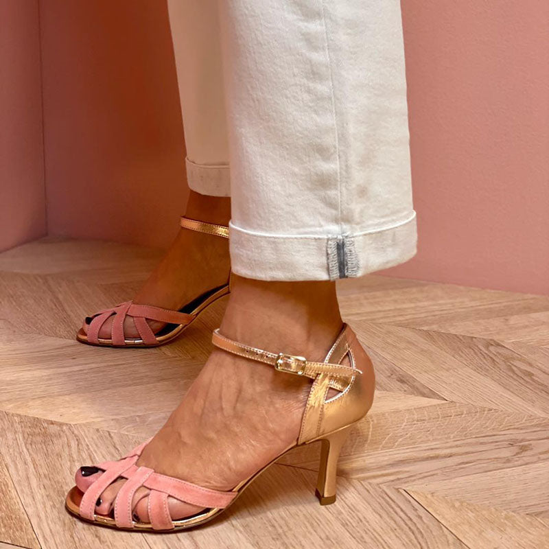 Mirano | Open-toe stiletto sandalen