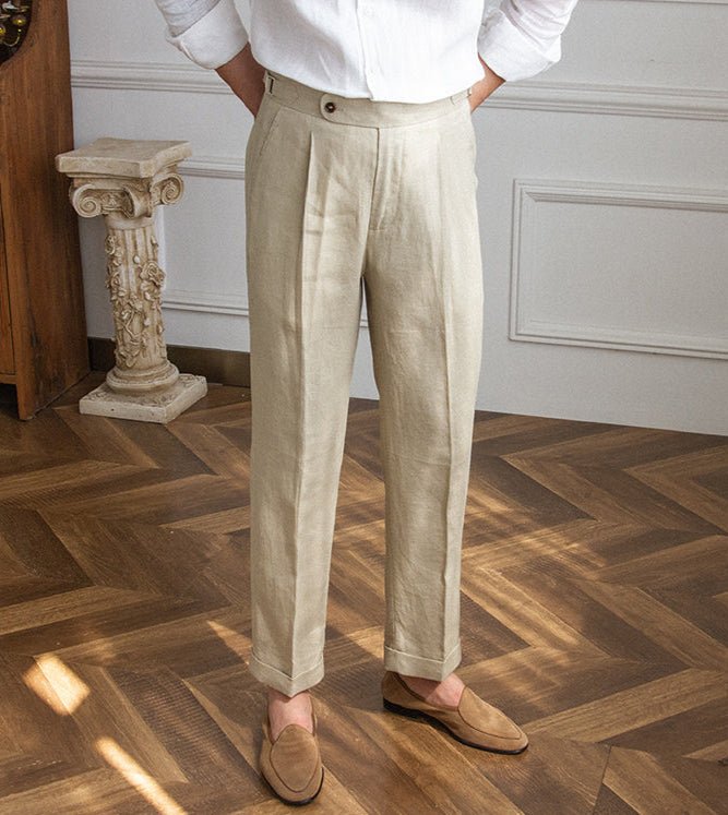 Celio Linnen Broek