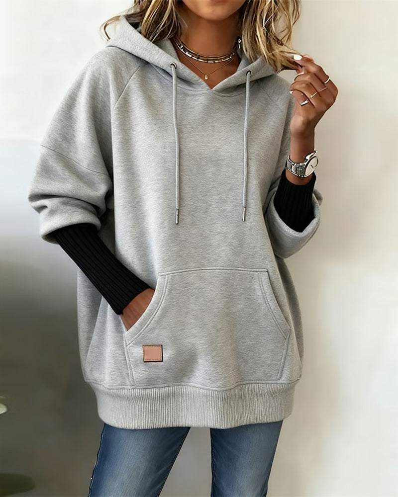 Casual Stijlvolle Losse Hoodie