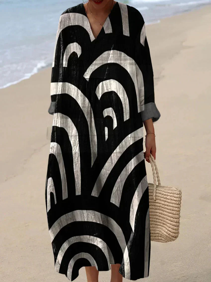 ELARA | KUNST-GEÏNSPIREERDE JURK