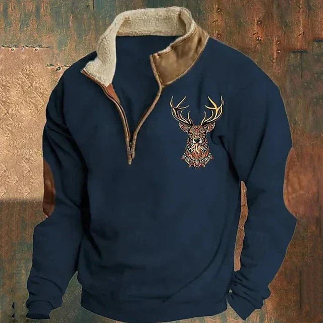 Hunter | Elegante en warme pullover met ritskraag