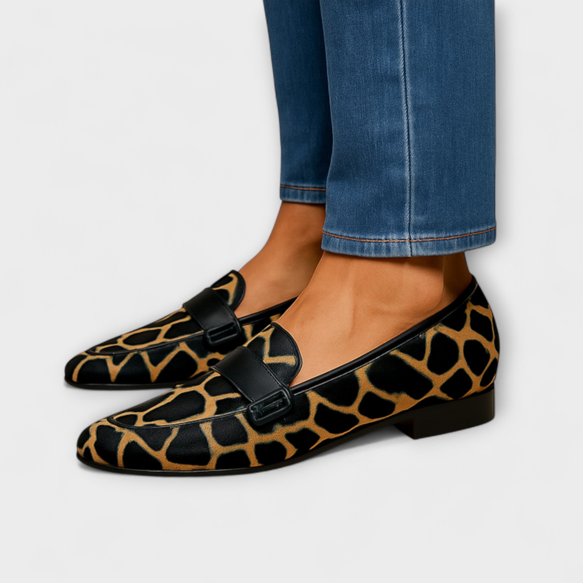 Wale - Mocassins Léopard