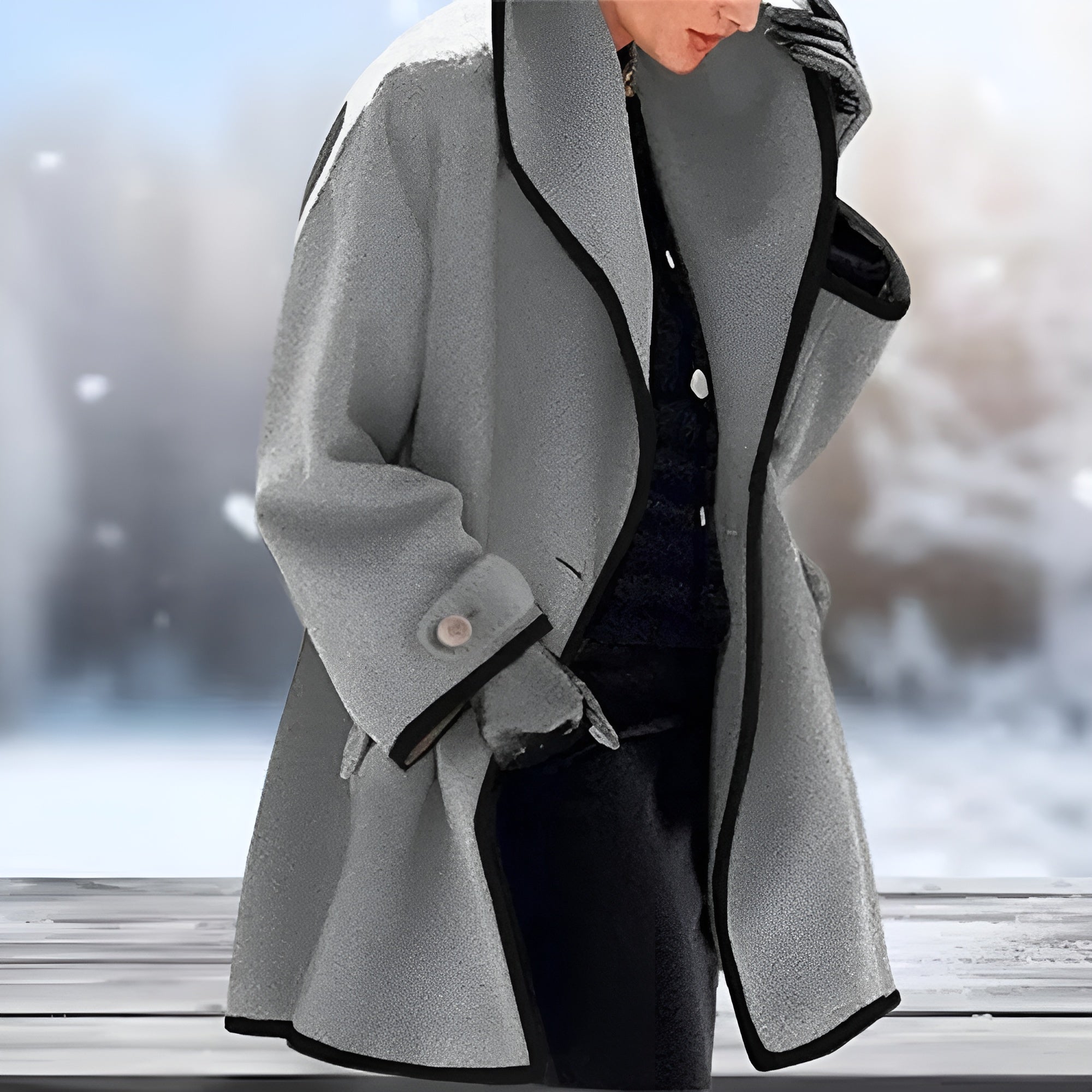 Elei | Warme Jas met Elegante Details