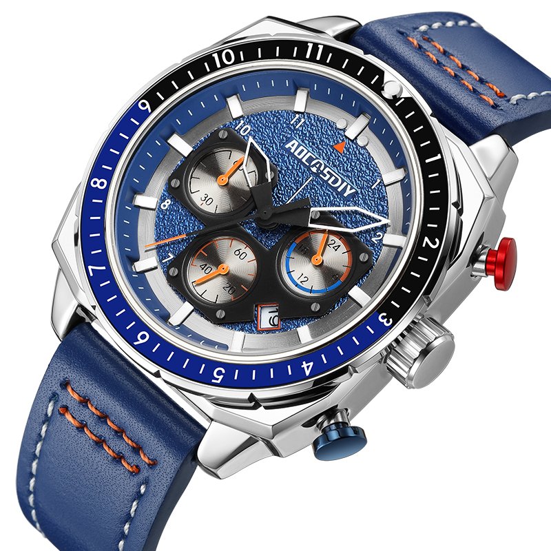 Luxe Sportchronograaf Quartz – Olsen & Olsen