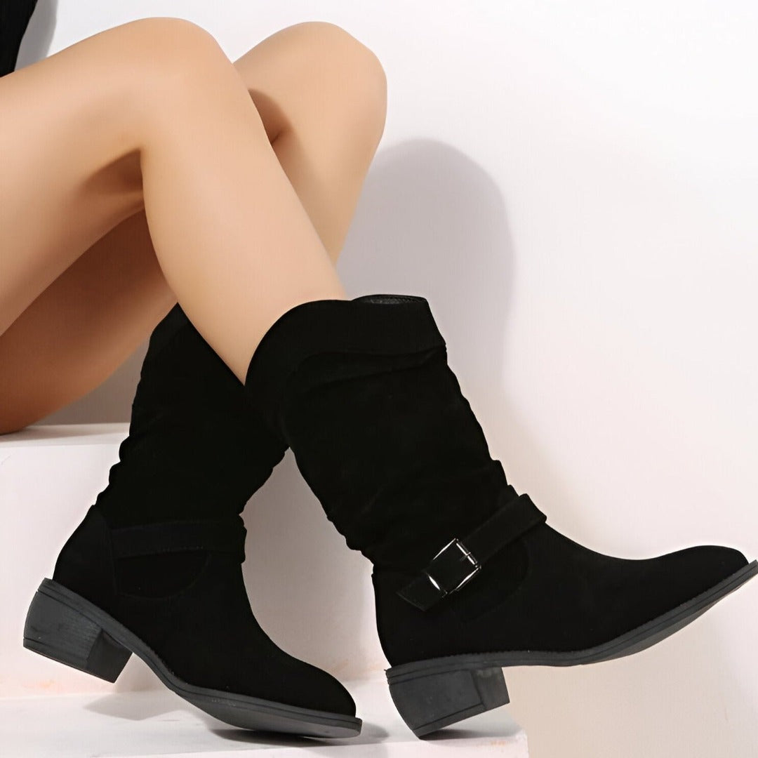 Cherice - Elegant Suede Boots