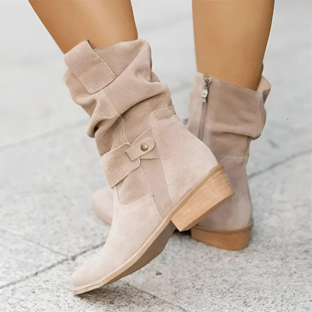 Cherice - Elegant Suede Boots