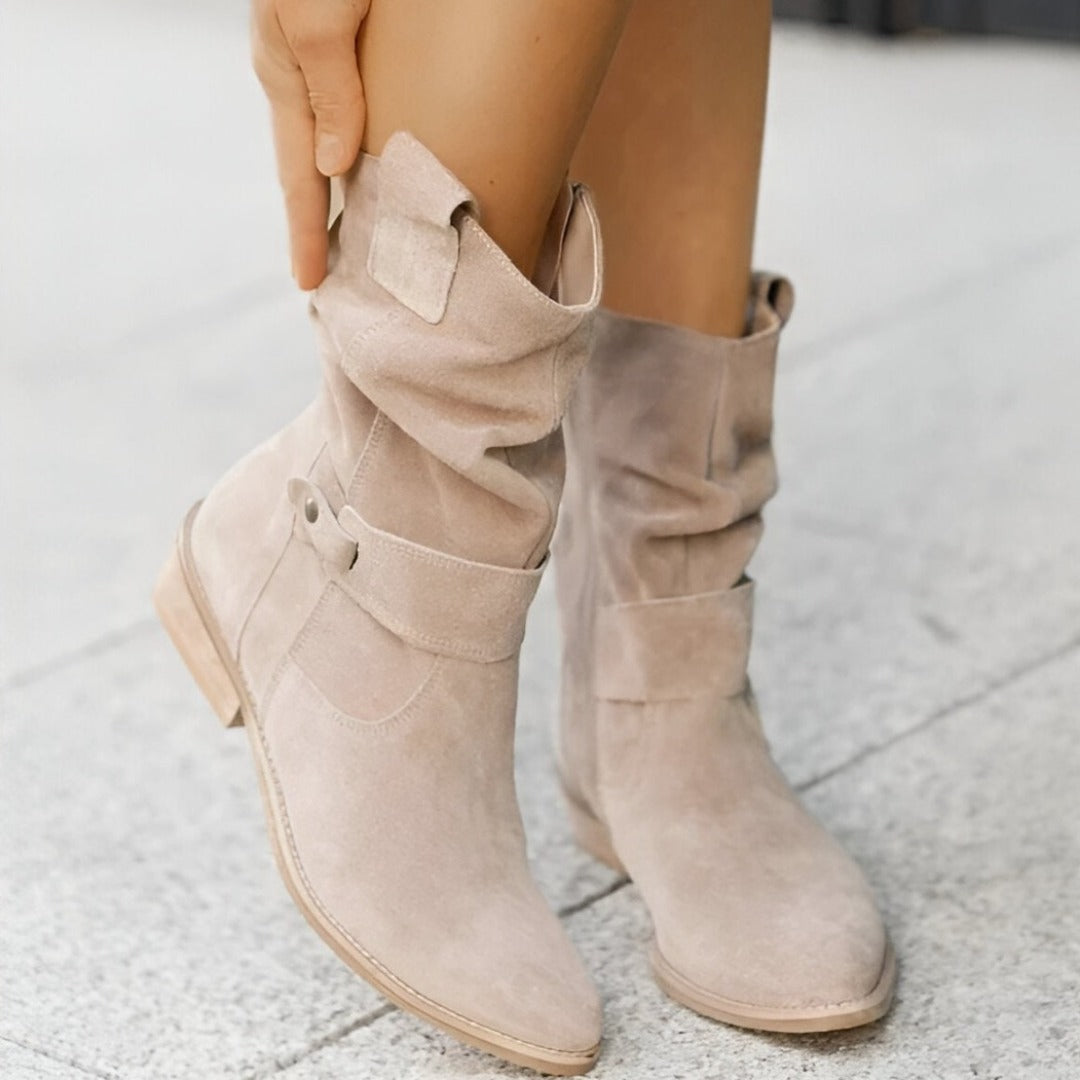 Cherice - Elegant Suede Boots