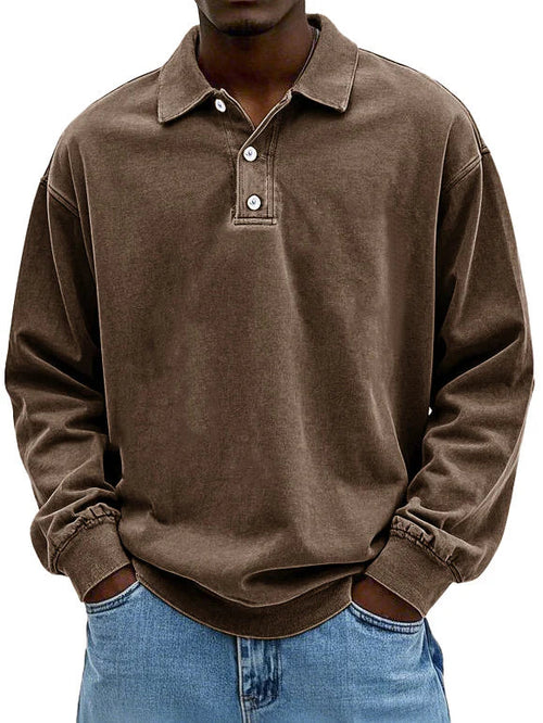 Ivo - Smart-Casual Poloshirt (Bruin)