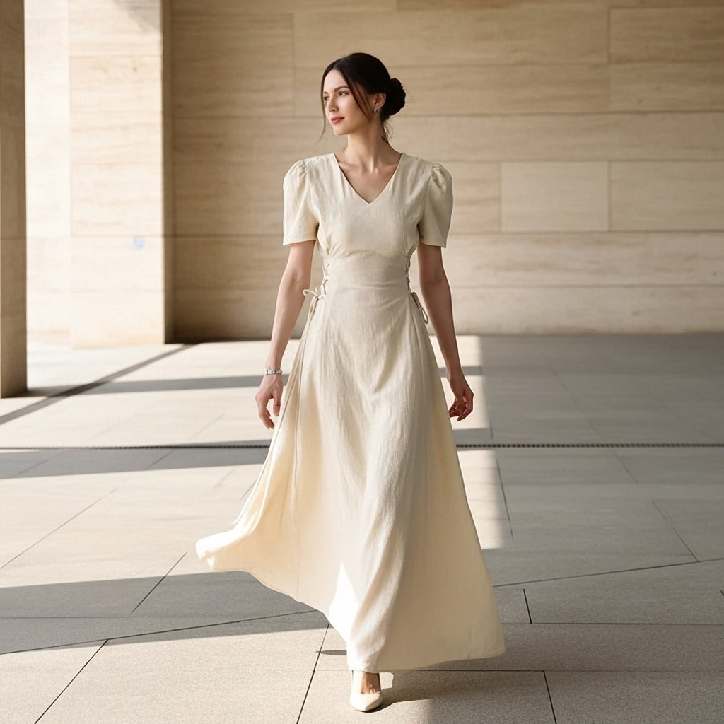 Rachel - Elegant Dress Lace up