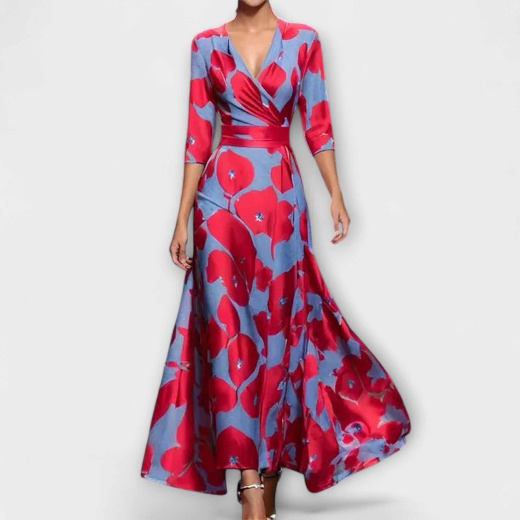 Alma - Elegante Mouw Design Damesjurk
