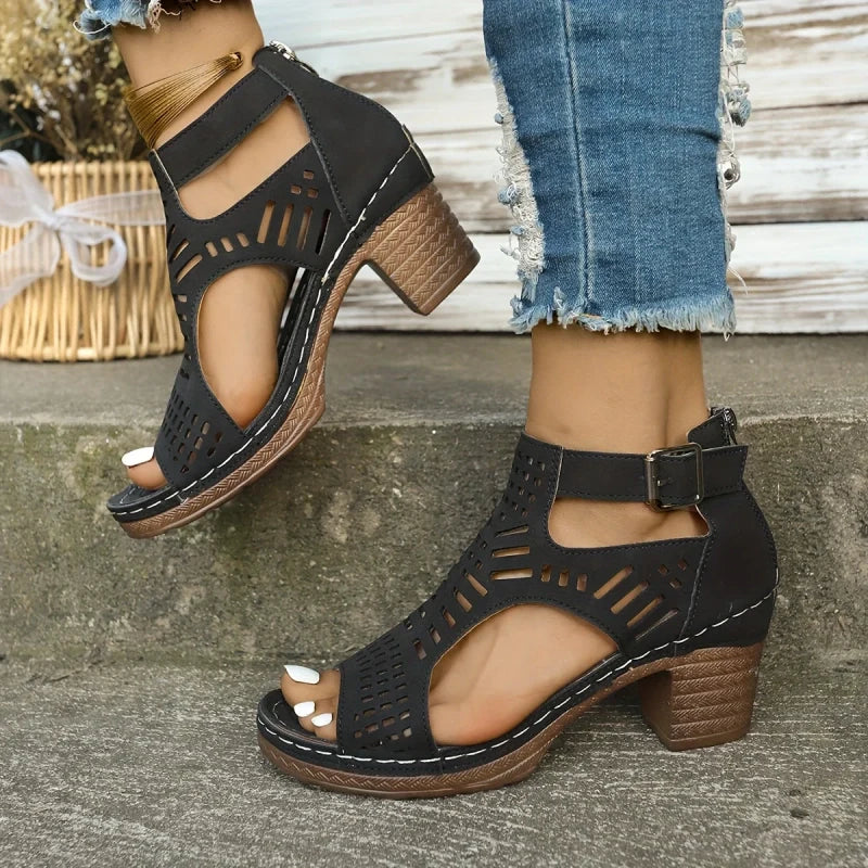 ELIANA | Elegante Orthopedische Sandalen met Stabiliteit en Ademend Comfort voor Zomerse Dagen