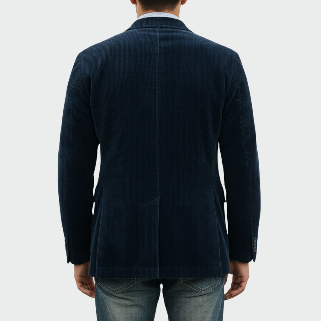 Tommy | 2-delige set: Blazer en Gilet van Fluweel